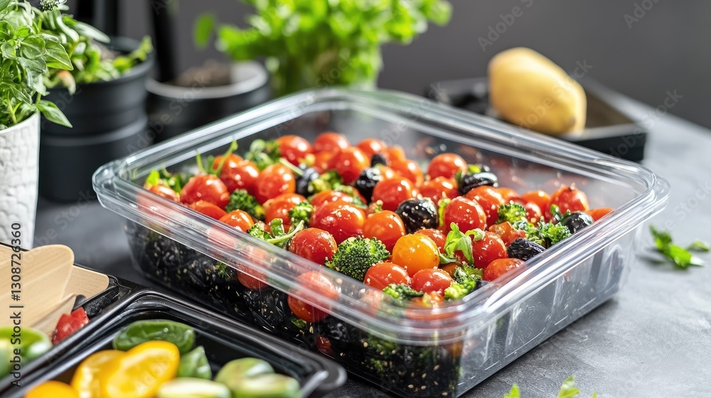 A tightly sealed food container preventing pest attraction. A tightly sealed food container preventing pest attraction.