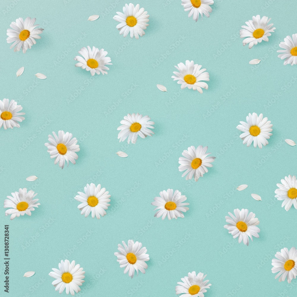 Obraz premium Floral pattern background, flower, botanical