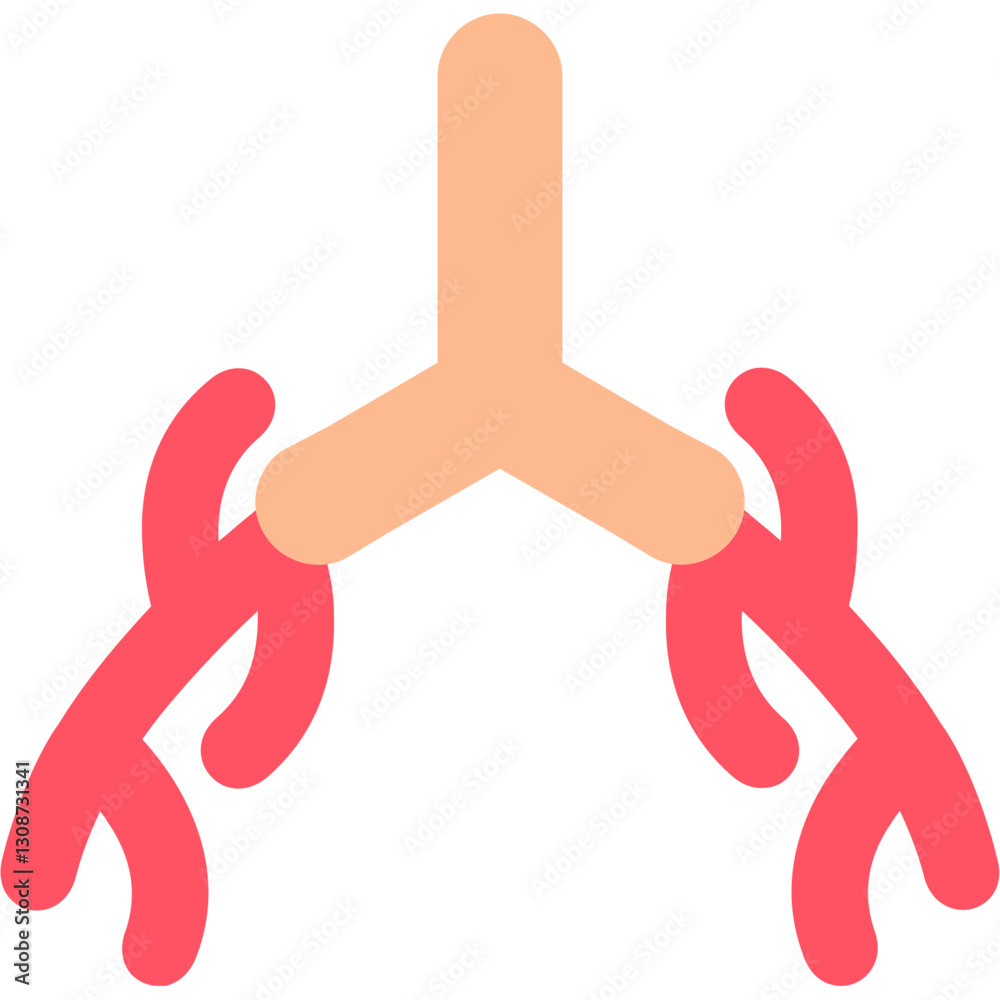 Bronchus Icon Bronchus Icon