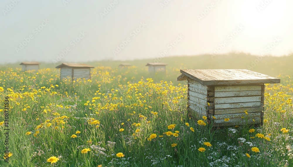 Discover the Serene Beauty of Beehives in a Vibrant Meadow A Captivating Scene of Nature's Harmony Explore the intricate details of these rustic structures nestled amidst a sea of colorful Discover the Serene Beauty of Beehives in a Vibrant Meadow A Captivating Scene of Nature's Harmony Explore the intricate details of these rustic structures nestled amidst a sea of colorful