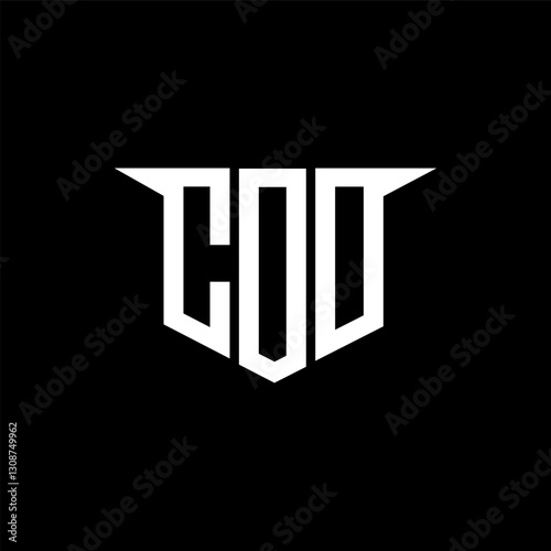 COO letter logo design with white background in illustrator, vector logo modern alphabet font overlap style, calligraphy designs for logo, Poster, Invitation, etc.