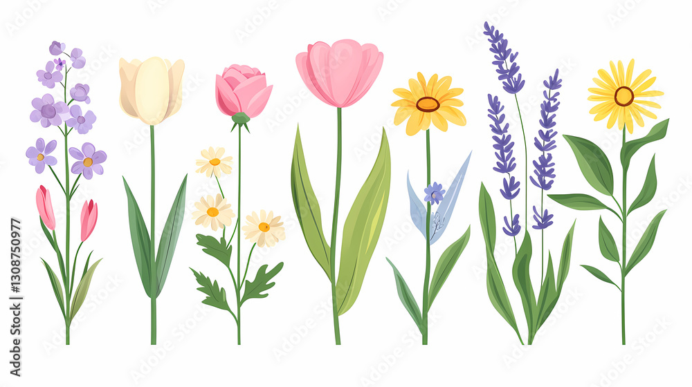 Fototapeta premium Plant hand drawn illustration