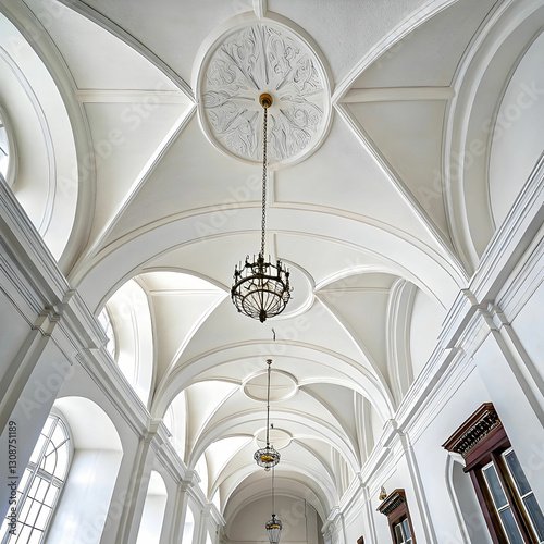 A ceiling is the upper surface of a room or building, providing structural support