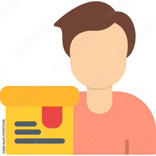 Delivery Boy Icon
