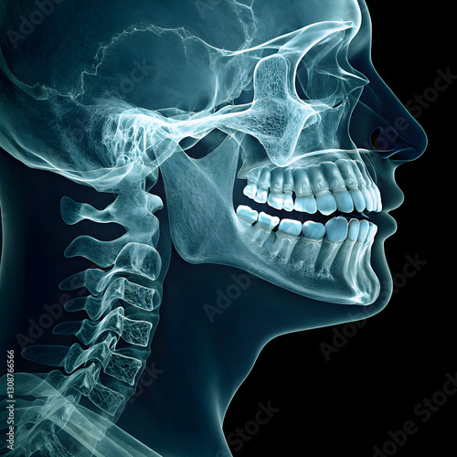 X-ray is a medical imaging technique that uses radiation to view the inside