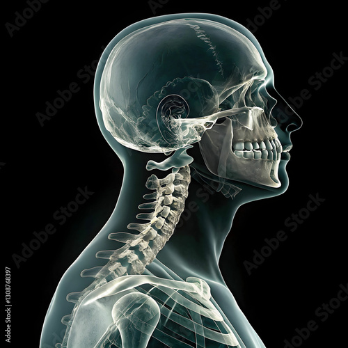 X-ray is a medical imaging technique that uses radiation to view the inside
