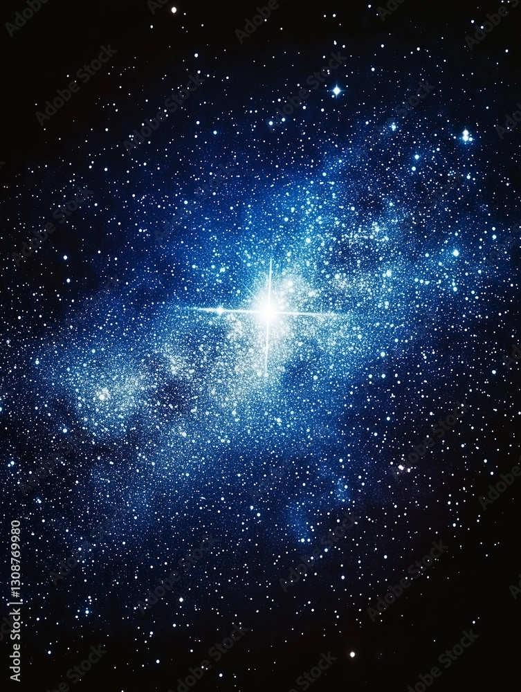 Fototapeta premium Starry Sky background, bright, vibrant and elegant. 