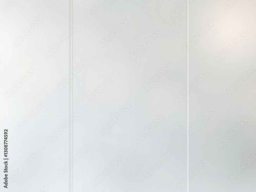 White Panel Wall with Vertical Lines White Panel Wall with Vertical Lines