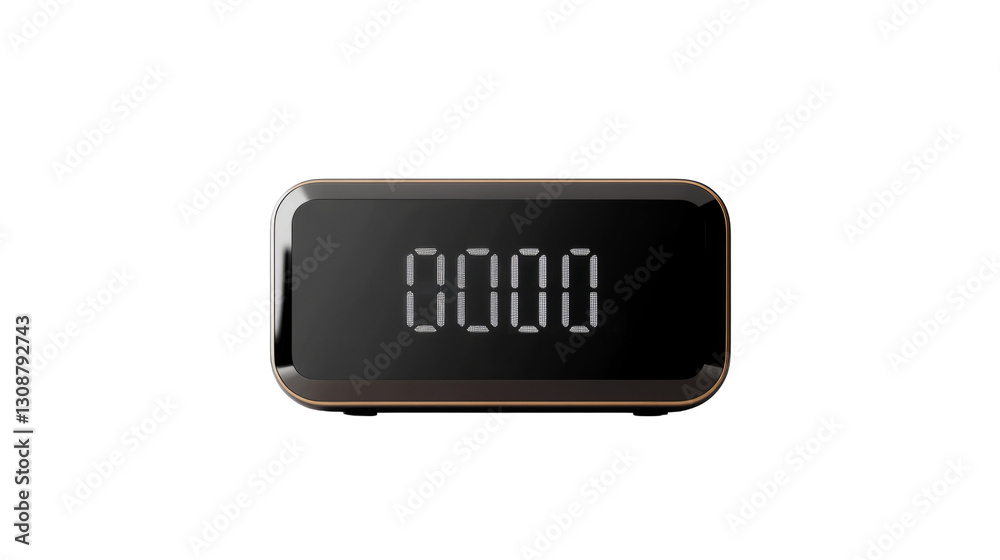 a digital clock isolated, transparent background a digital clock isolated, transparent background