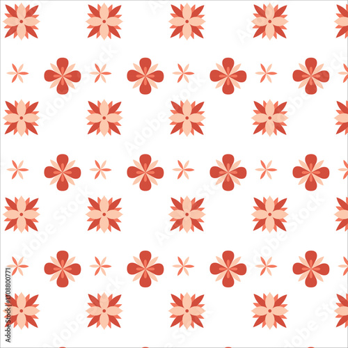 seamless pattern with flowers