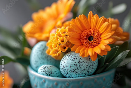 A vibrant display of Easter...
