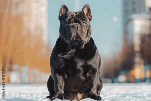 A Bulmastif Sitting Majesti...