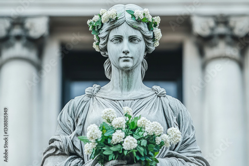 A depiction of the goddess ...