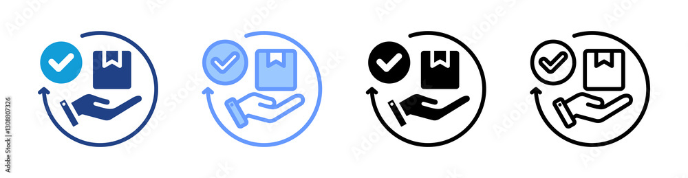 Realtime icon set multiple style collection Realtime icon set multiple style collection
