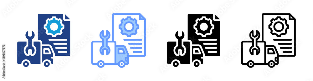 Maintenance icon set multiple style collection Maintenance icon set multiple style collection