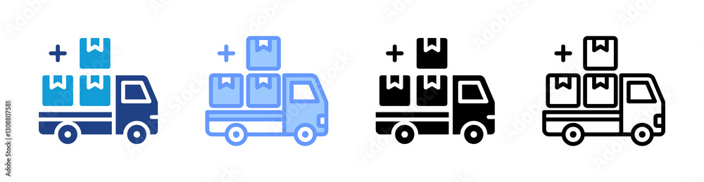 Payload icon set multiple style collection Payload icon set multiple style collection
