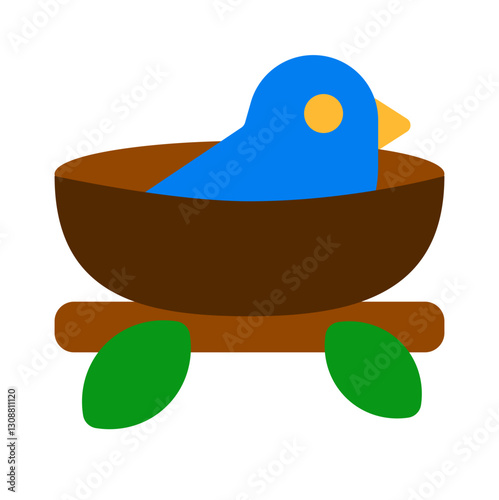 brood bird flat style