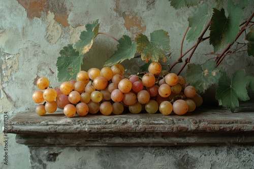 A cluster of scuppernong gr...