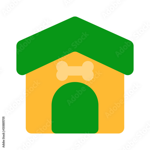 dog house flat style