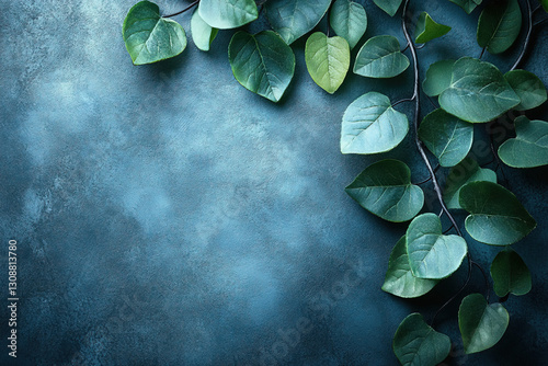 A vignette-style background...