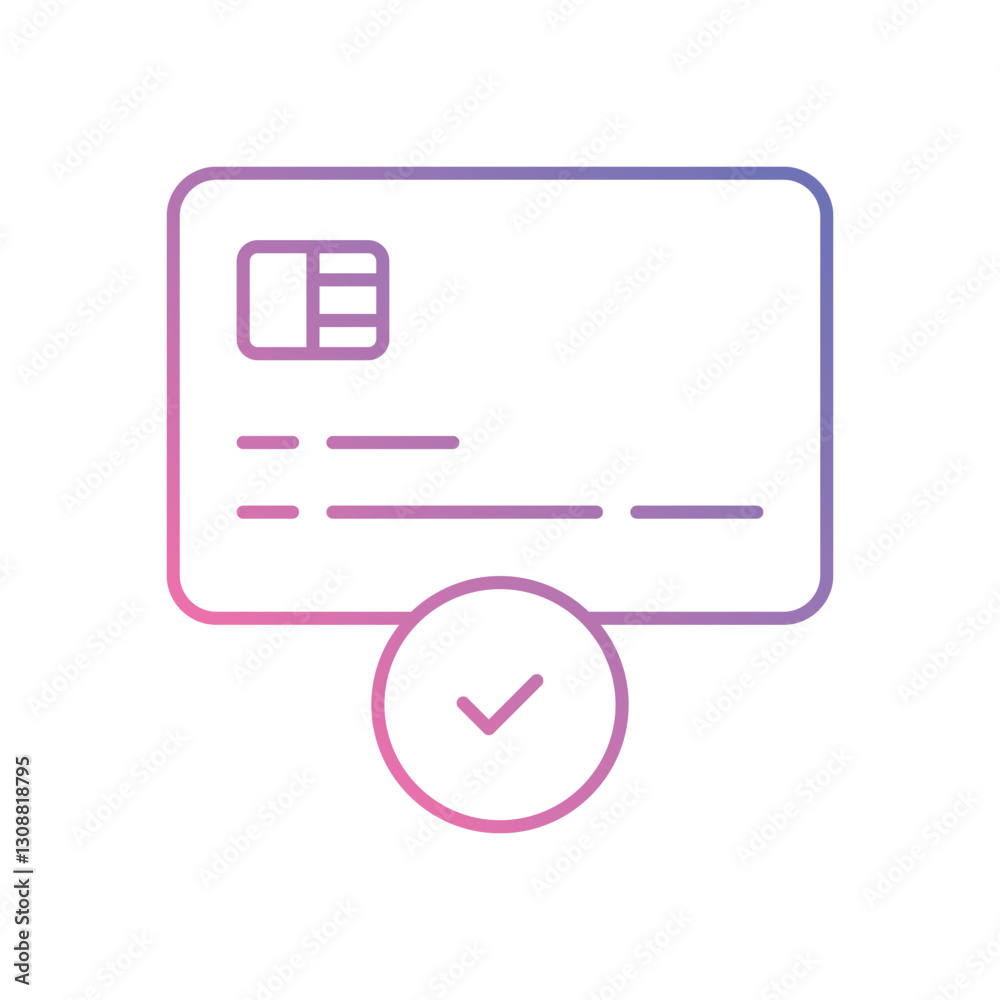 Payment Confirmation icon vector stock illustration Payment Confirmation icon vector stock illustration