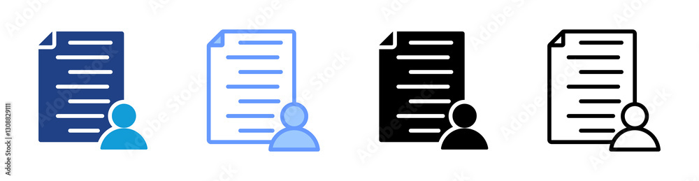 Personal icon set multiple style collection Personal icon set multiple style collection