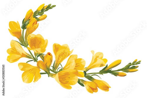 flower Eschscholzia californica (California poppy, golden poppy, California sunlight, cup of gold) isolated on white background 