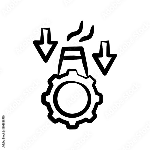 Pollution Reduction Icon