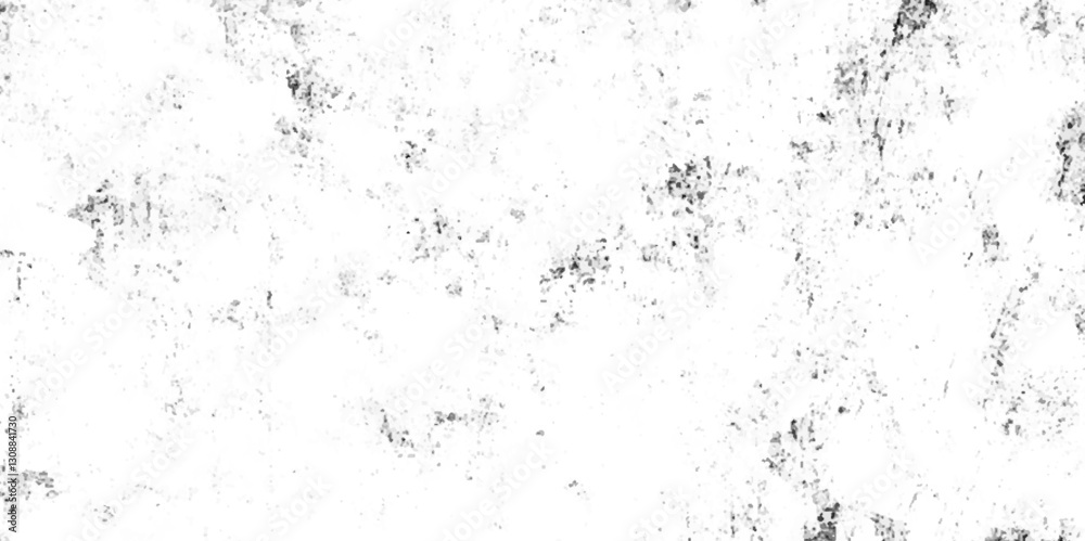 Fototapeta premium Vector old grunge wall black and white dust and scratched textured background. Dark grainy texture on white dust overlay textured, Distressed vector damage wall grunge black sketch texture. 