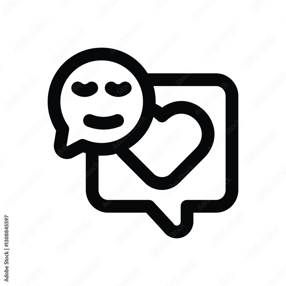 reaction line icon. Clean and minimalist vector icon for websites, mobile apps, presentations, and logos. Fully scalable and customizable for any project. reaction line icon. Clean and minimalist vector icon for websites, mobile apps, presentations, and logos. Fully scalable and customizable for any project.