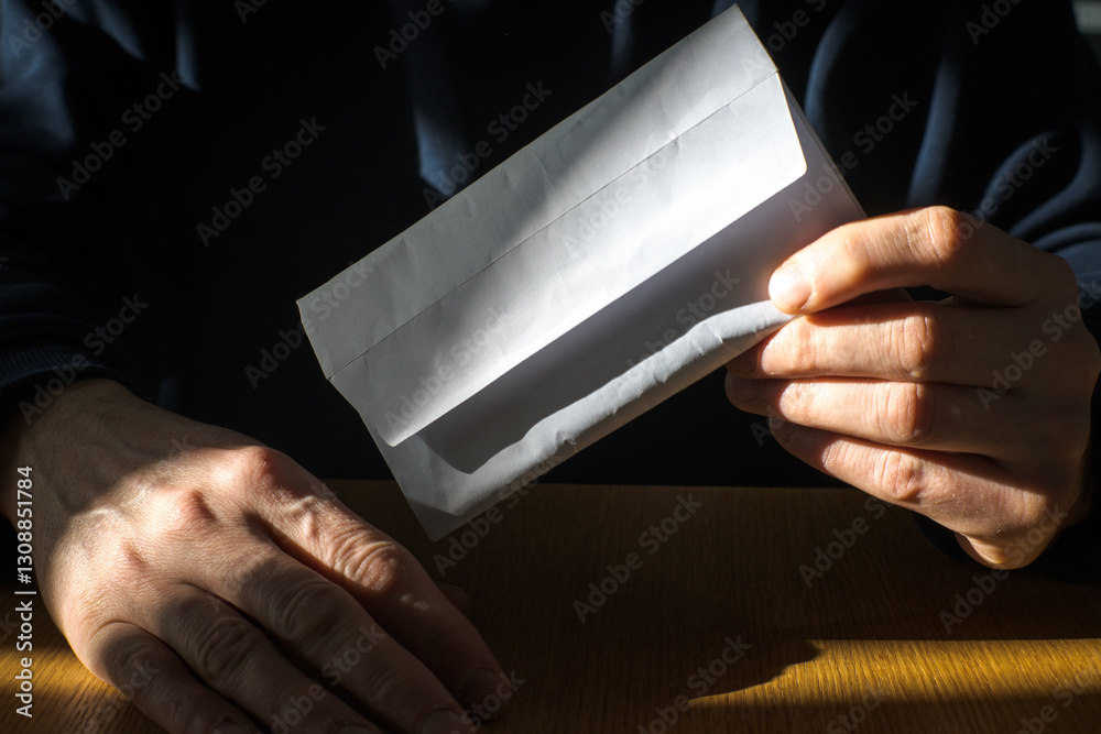 Dishonest financial gain, money in an envelope, bribe.