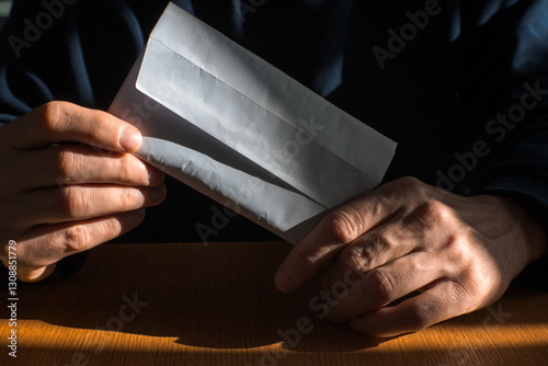 Dishonest financial gain, money in an envelope, bribe.
