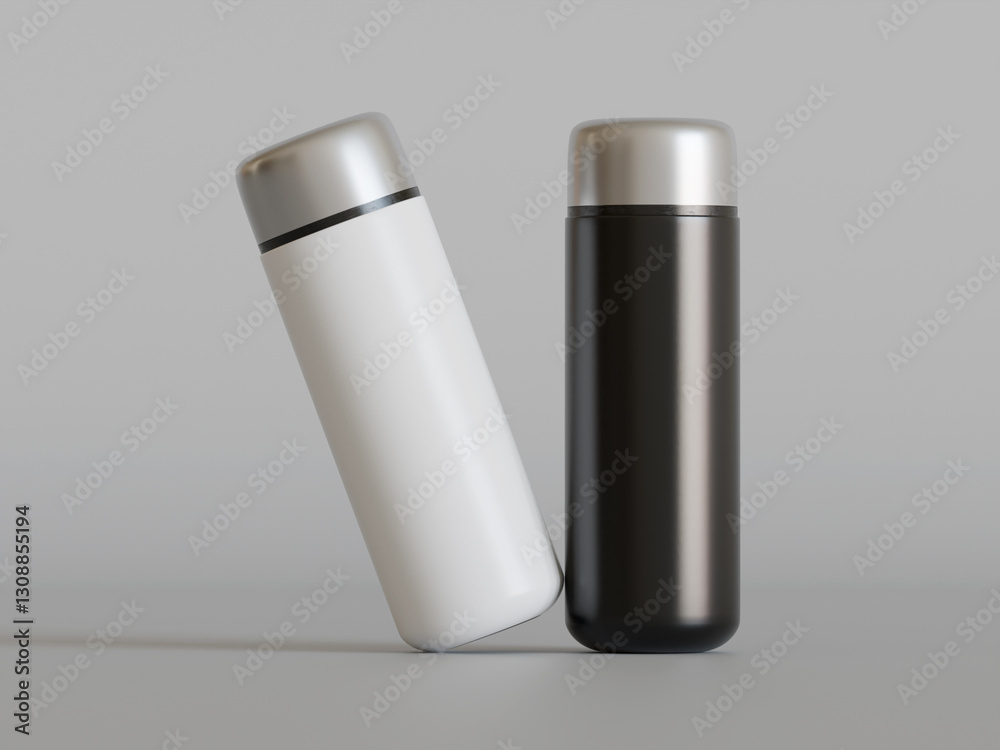 3D Render with 3D software Small Water Bottle Mini Insulated Water Bottle for Hot and Cold Drinks Cute Stainless Steel Travel Coffee Mug Leak Proof Vacuum Flask 3D Render with 3D software Small Water Bottle Mini Insulated Water Bottle for Hot and Cold Drinks Cute Stainless Steel Travel Coffee Mug Leak Proof Vacuum Flask