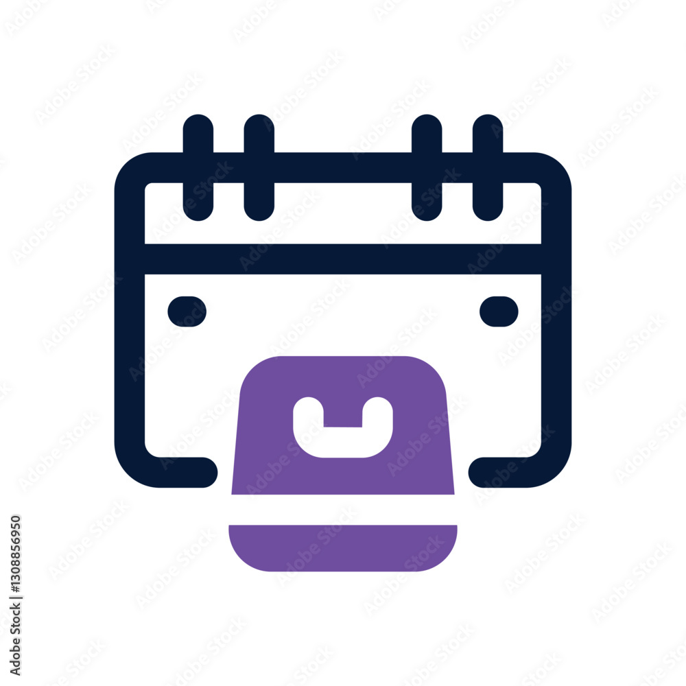 calendar dual tone icon. Sleek and modern vector icon for websites, mobile apps, marketing materials, and corporate design. Fully scalable and ready to use. calendar dual tone icon. Sleek and modern vector icon for websites, mobile apps, marketing materials, and corporate design. Fully scalable and ready to use.