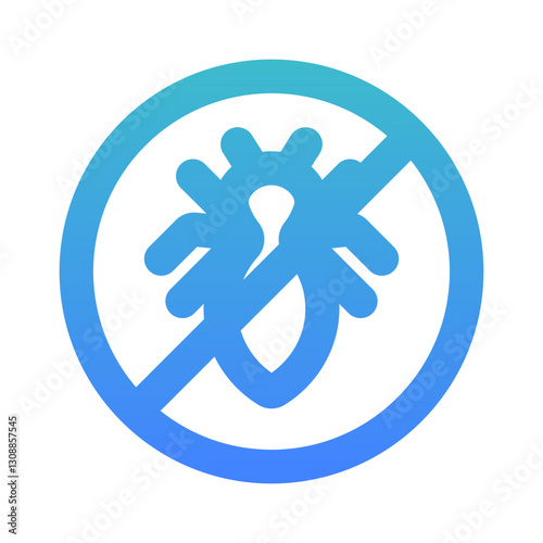 lice free outline gradient style