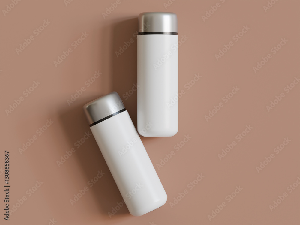 3D Render with 3D software Small Water Bottle Mini Insulated Water Bottle for Hot and Cold Drinks Cute Stainless Steel Travel Coffee Mug Leak Proof Vacuum Flask 3D Render with 3D software Small Water Bottle Mini Insulated Water Bottle for Hot and Cold Drinks Cute Stainless Steel Travel Coffee Mug Leak Proof Vacuum Flask