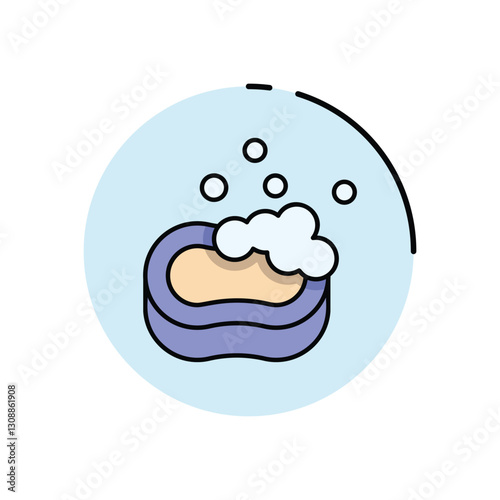 Soap Bar Vector icon
