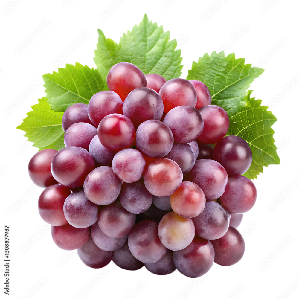 Fototapeta premium Grape fruit isolated on transparent background