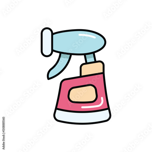 Spray Bottle Vector icon