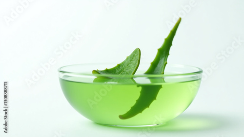 aloe vera leaves float aloe vera juice removed liquid white