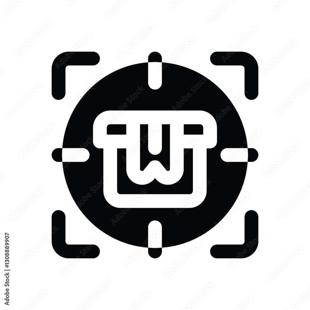 target glyph icon. Strong and solid vector icon for websites, mobile interfaces, presentations, and visual branding. High quality and easy to edit. target glyph icon. Strong and solid vector icon for websites, mobile interfaces, presentations, and visual branding. High quality and easy to edit.