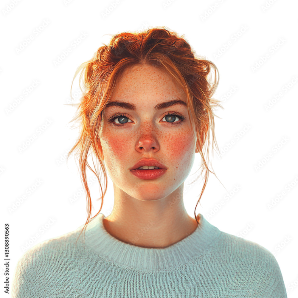Transparent or PNG Image of Young Girl Standing Transparent or PNG Image of Young Girl Standing