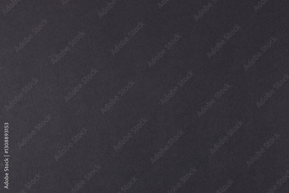 Black paper texture background. Black blank page