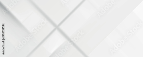 Minimal geometric white light background abstract design. vector EPS10.