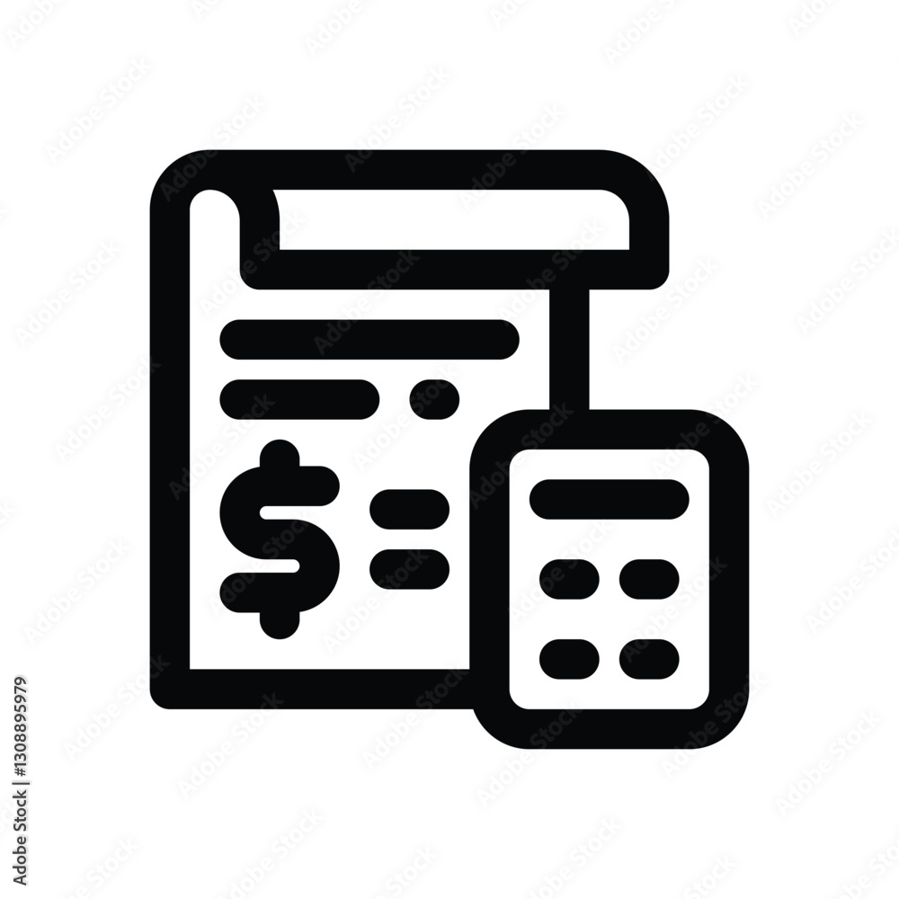 budget line icon. Clean and minimalist vector icon for websites, mobile apps, presentations, and logos. Fully scalable and customizable for any project. budget line icon. Clean and minimalist vector icon for websites, mobile apps, presentations, and logos. Fully scalable and customizable for any project.