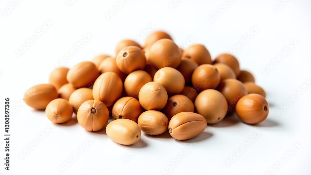 hazel nuts tasty treat often white background small pieces snacking adding flavor various hazel nuts tasty treat often white background small pieces snacking adding flavor various