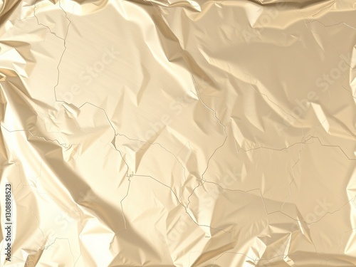 Metallic Foil Background with Delicate Textures