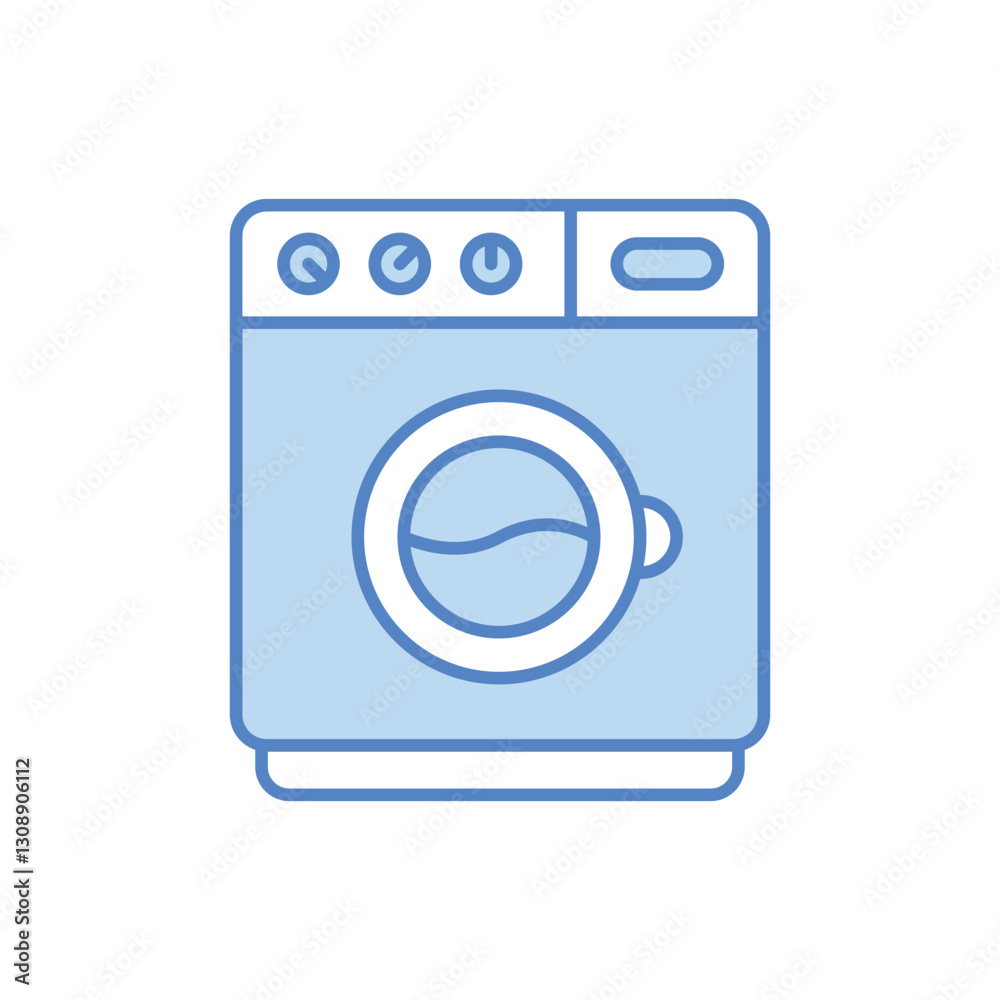 Washing Machine Vector icon Washing Machine Vector icon