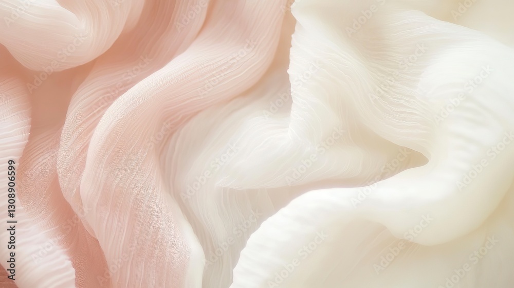 Soft cloudy gradient in pink and cream tones, delicate and dreamy Soft cloudy gradient in pink and cream tones, delicate and dreamy