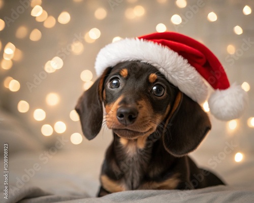 A close-up of a baby goat with perky ears and a curious expression